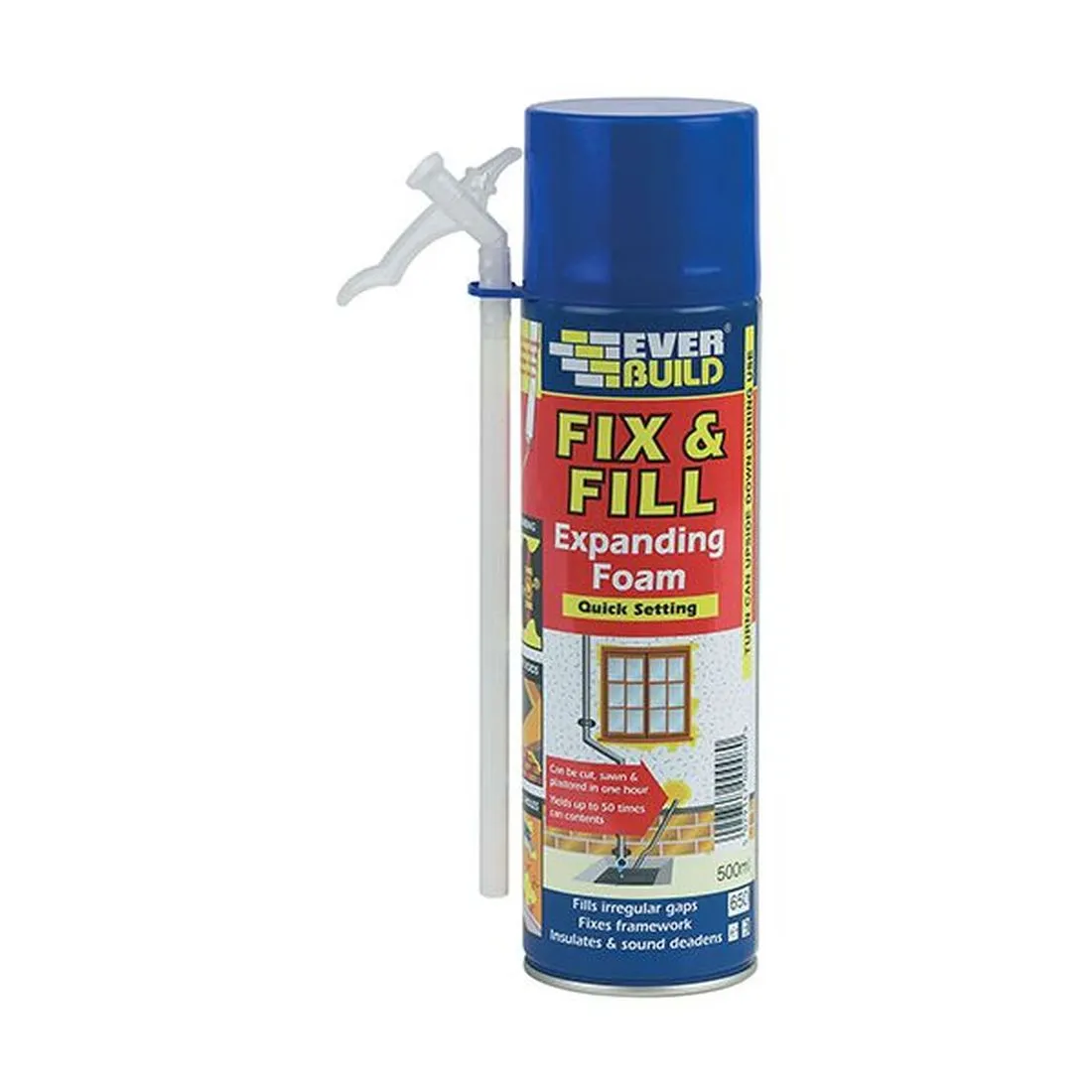 Everbuild Fix & Fill Expanding Foam 500ml