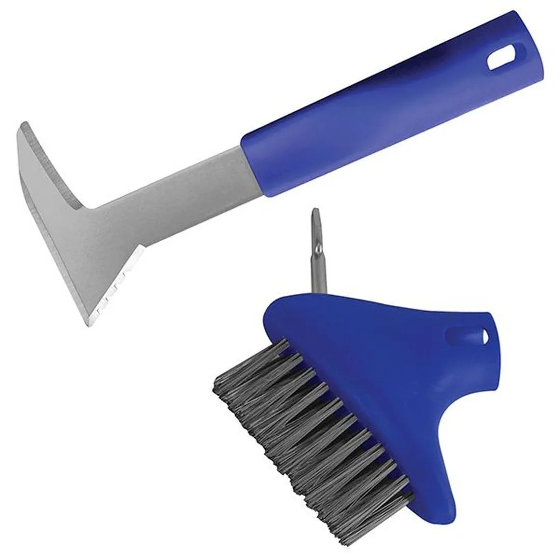 Faithfull Auto-Lock Patio Steel Brush & Weeder