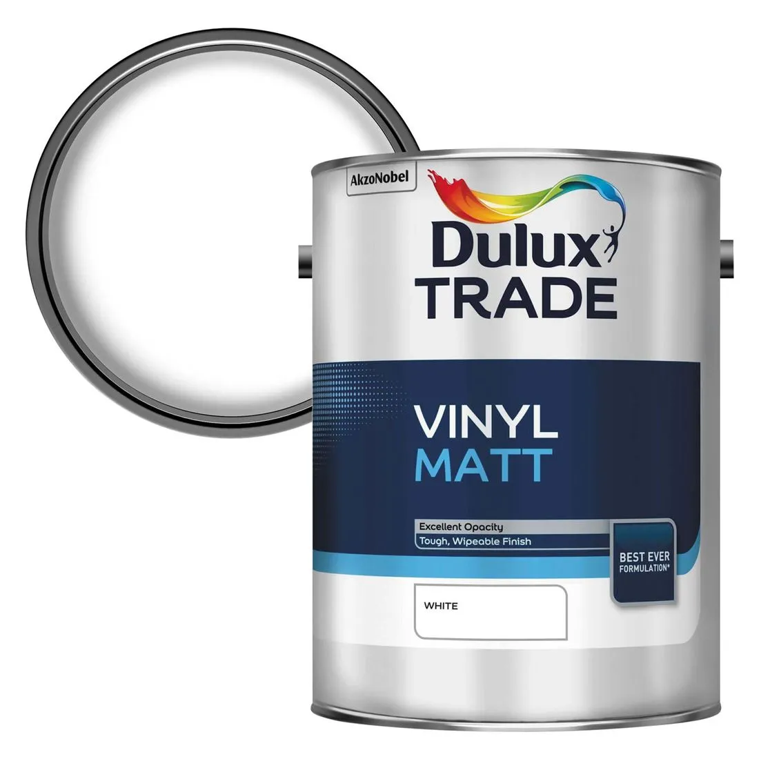 Dulux Trade Vinyl Matt Emulsion White 5L