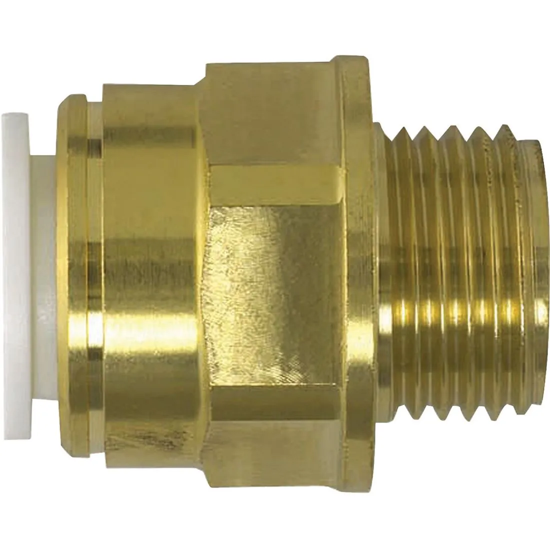 22mm x 3 4in Brass Male Straight Coupler
