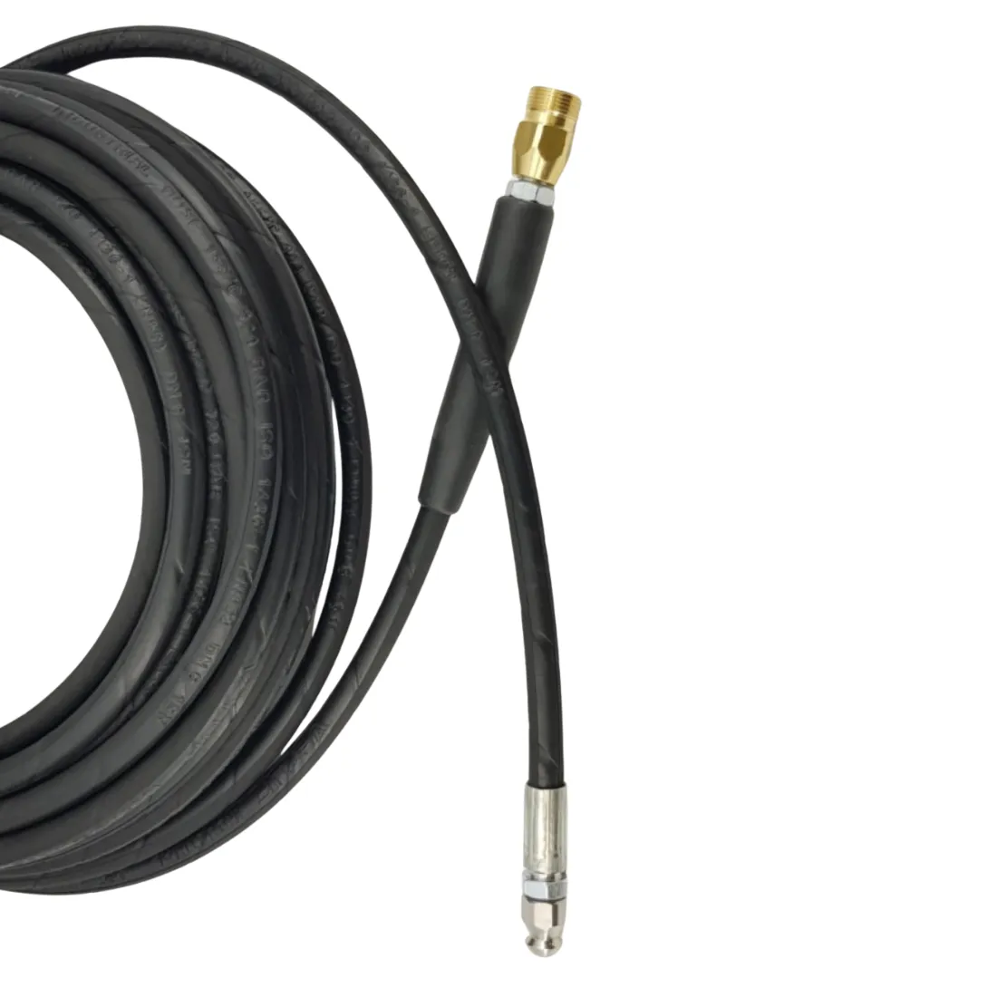 V-TUF 20m High Pressure Industrial Drain & Pipe Blast Cleaning Hose & Nozzle Jet (M22M 15mm)