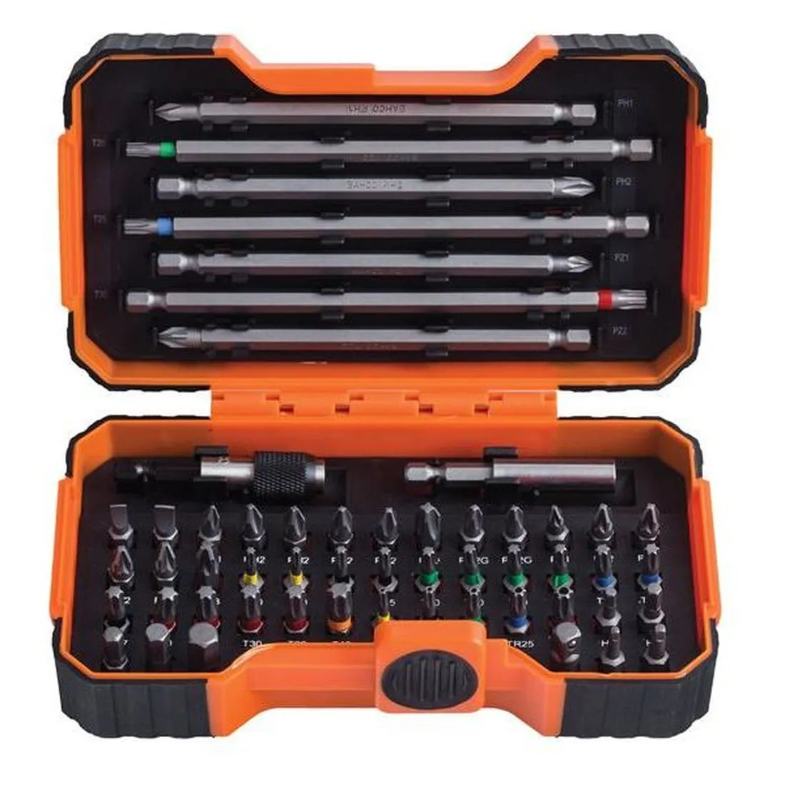 Bahco 59/S54BC Colour-Coded Bit Set, 54 Piece