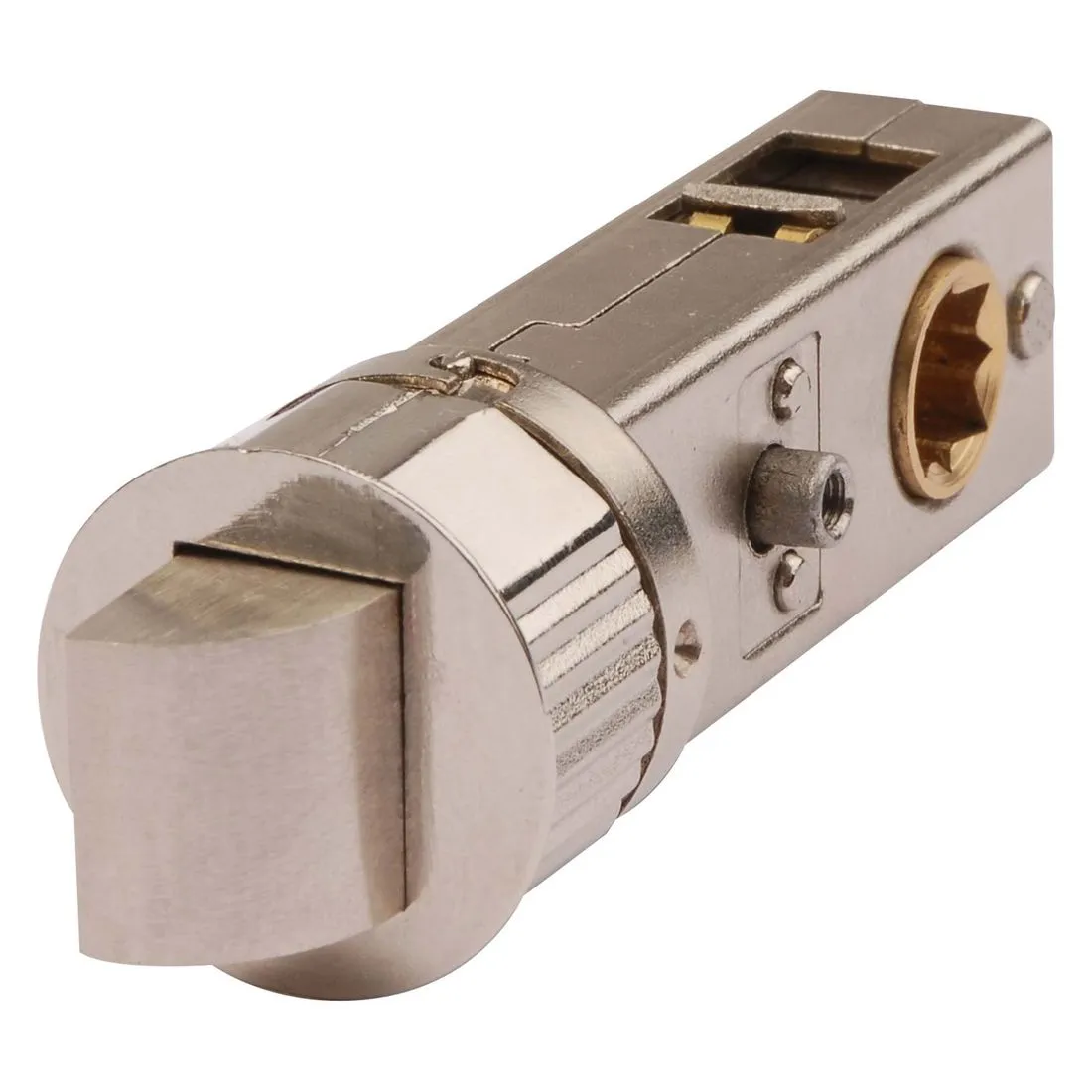 Jigtech SMART 57mm Backset Privacy Mortice Latch Polished Chrome Plated
