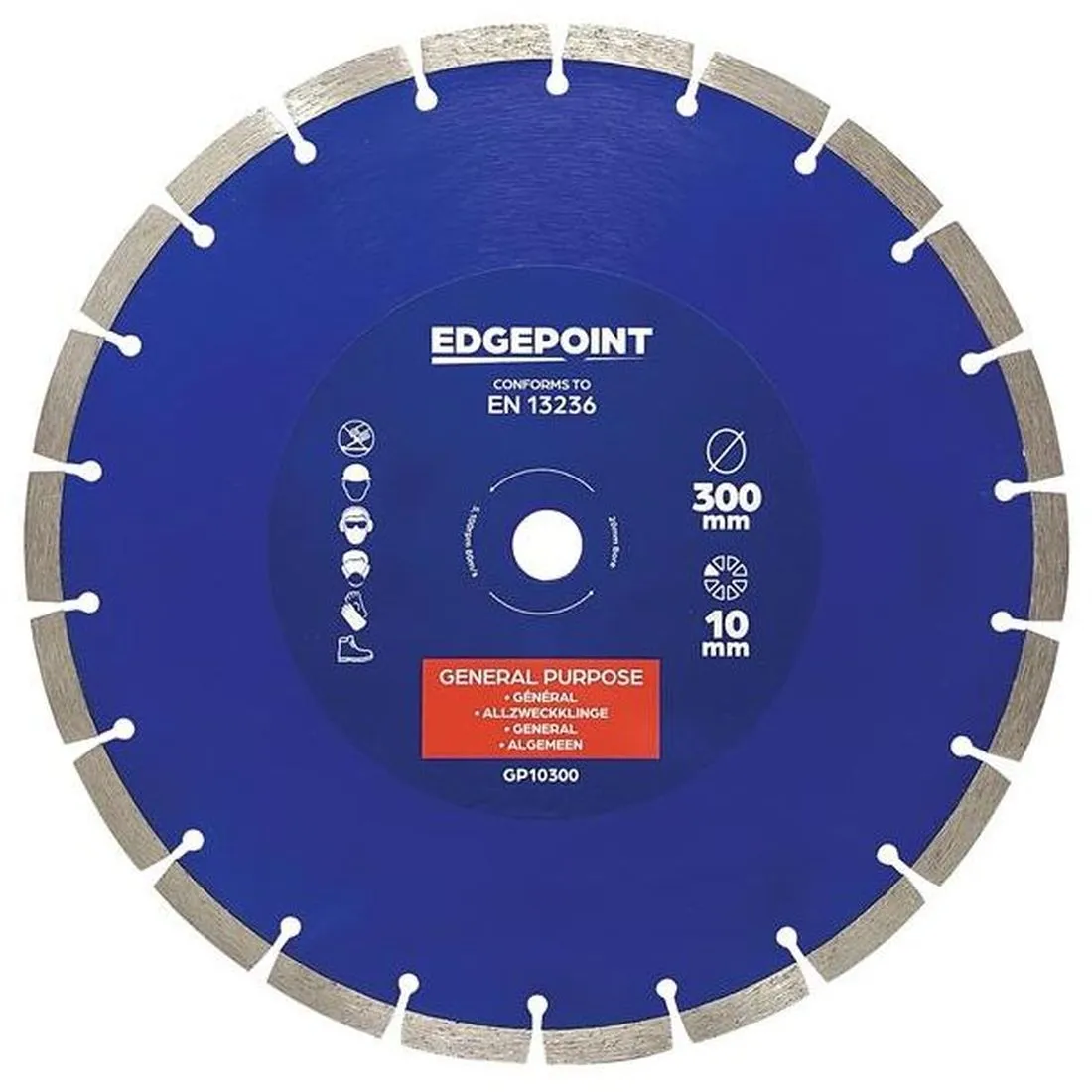 EdgePoint GP10300 General-Purpose Diamond Blade 300mm