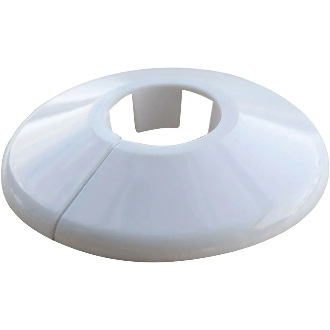 White Pipe Collar 22mm PK 5