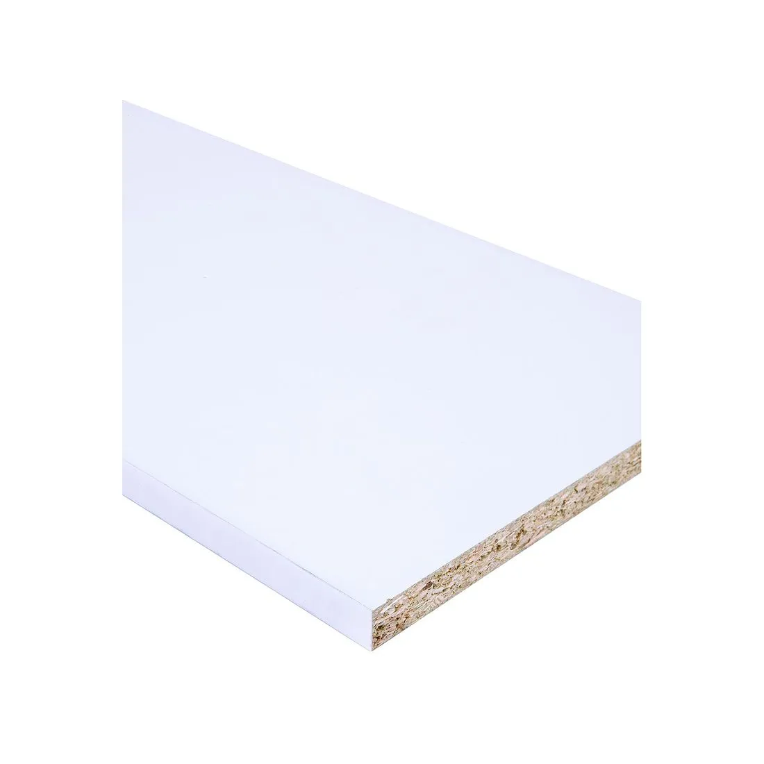 White MFC Shelving 455 x 2440mm