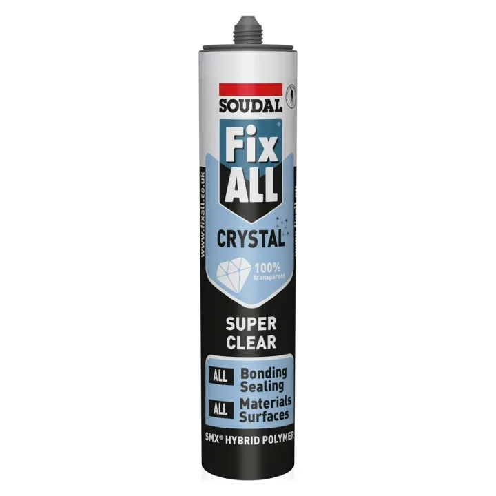 Fix All Crystal Clear Sealant & Adhesive 290ml