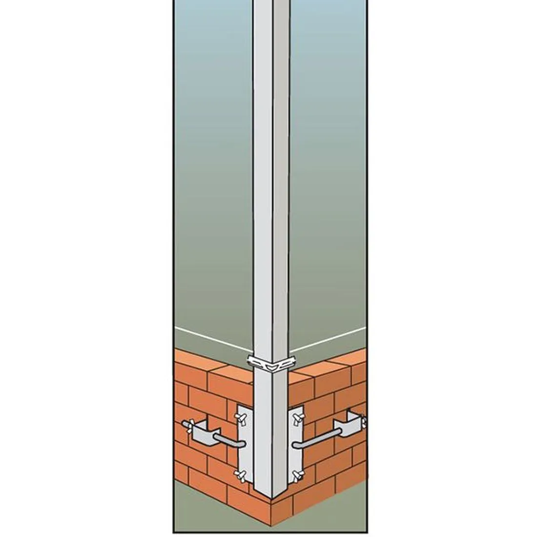 Faithfull External Building Profiles 2m (78in) and Fittings