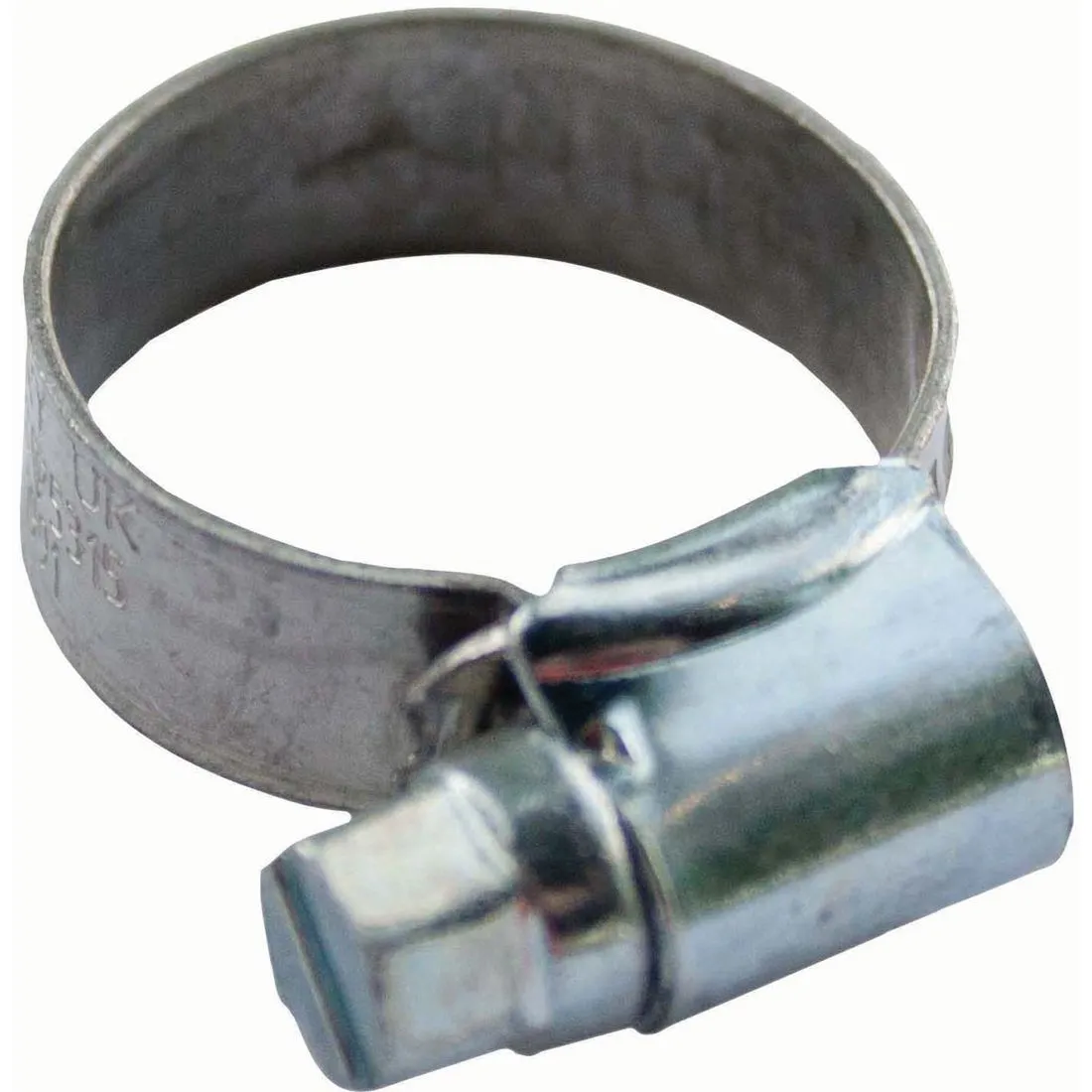 Adjustable Hose Clip 13mm-20mm 1/2in - 5/8in Pack of 2