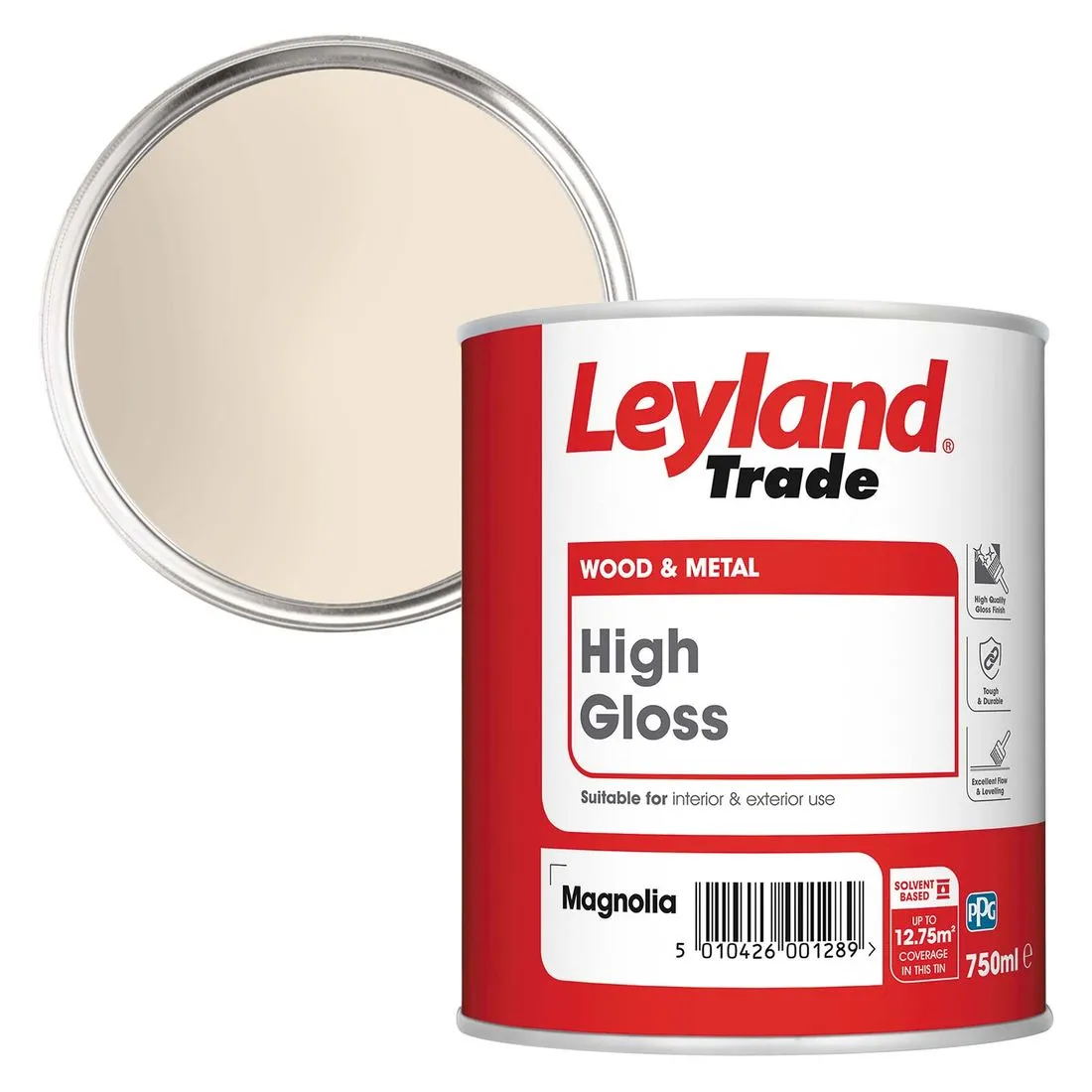 Leyland High Gloss Magnolia