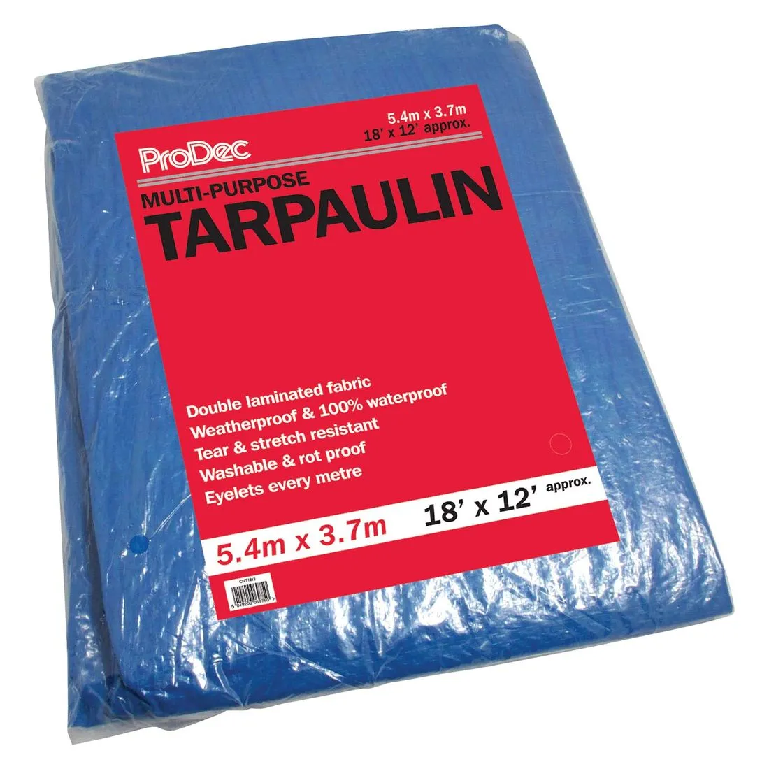 Tarpaulin 5.4 x 3.7m 18' x 12'