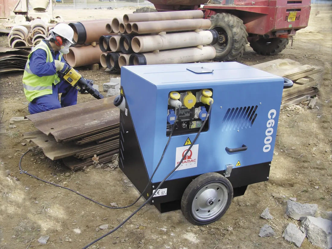 Generator 6kVA Silenced Diesel