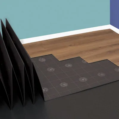 Vitrex 1mm LVT Foam Underlay Panel Black 9.6m²