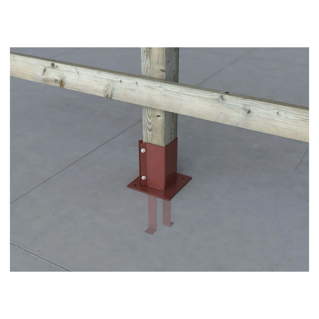 Powapost Concrete-in Post Shoe 75 x 75mm