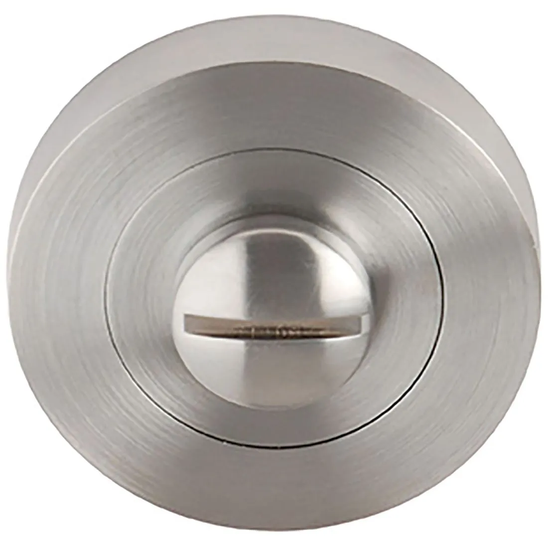 Flex Bathroom Thumbturn Set Satin Chrome Plated