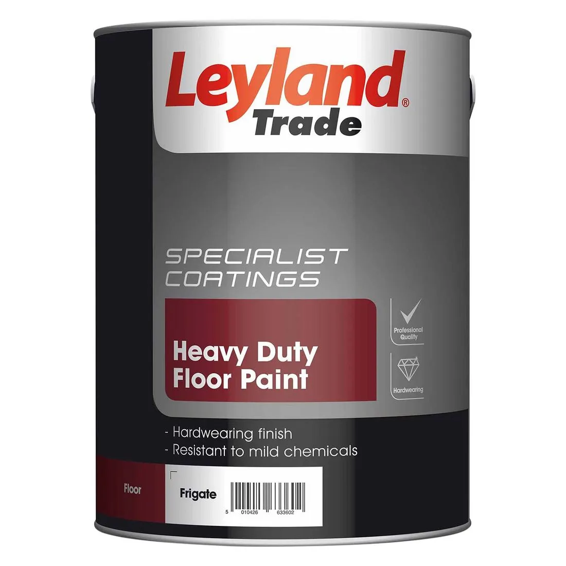Leyland Trade Heavy Duty Floor Paint Frigate 5L