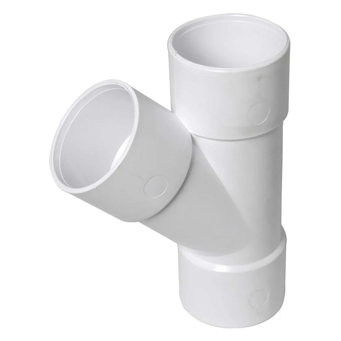 FloPlast 40mm White Solvent Weld 135 Degree Branch