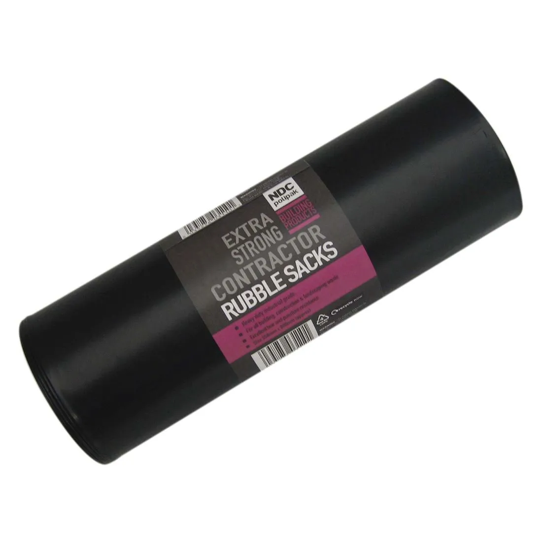 Trade Pack Bundle of 24 x Rubble Sacks Roll of 30 550 x 800mm