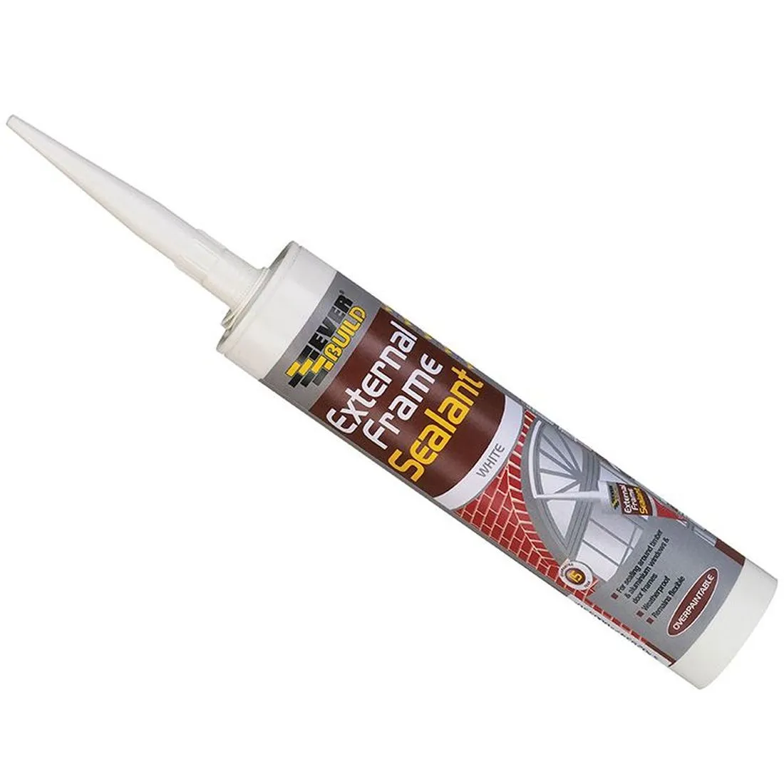 Everbuild External Frame Acrylic Sealant White 290ml