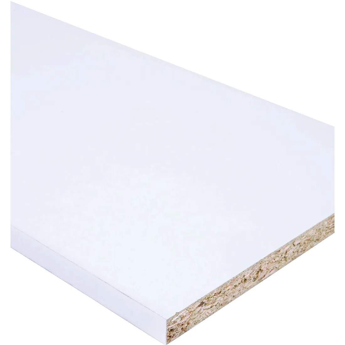 White MFC Shelving 610 x 2440mm