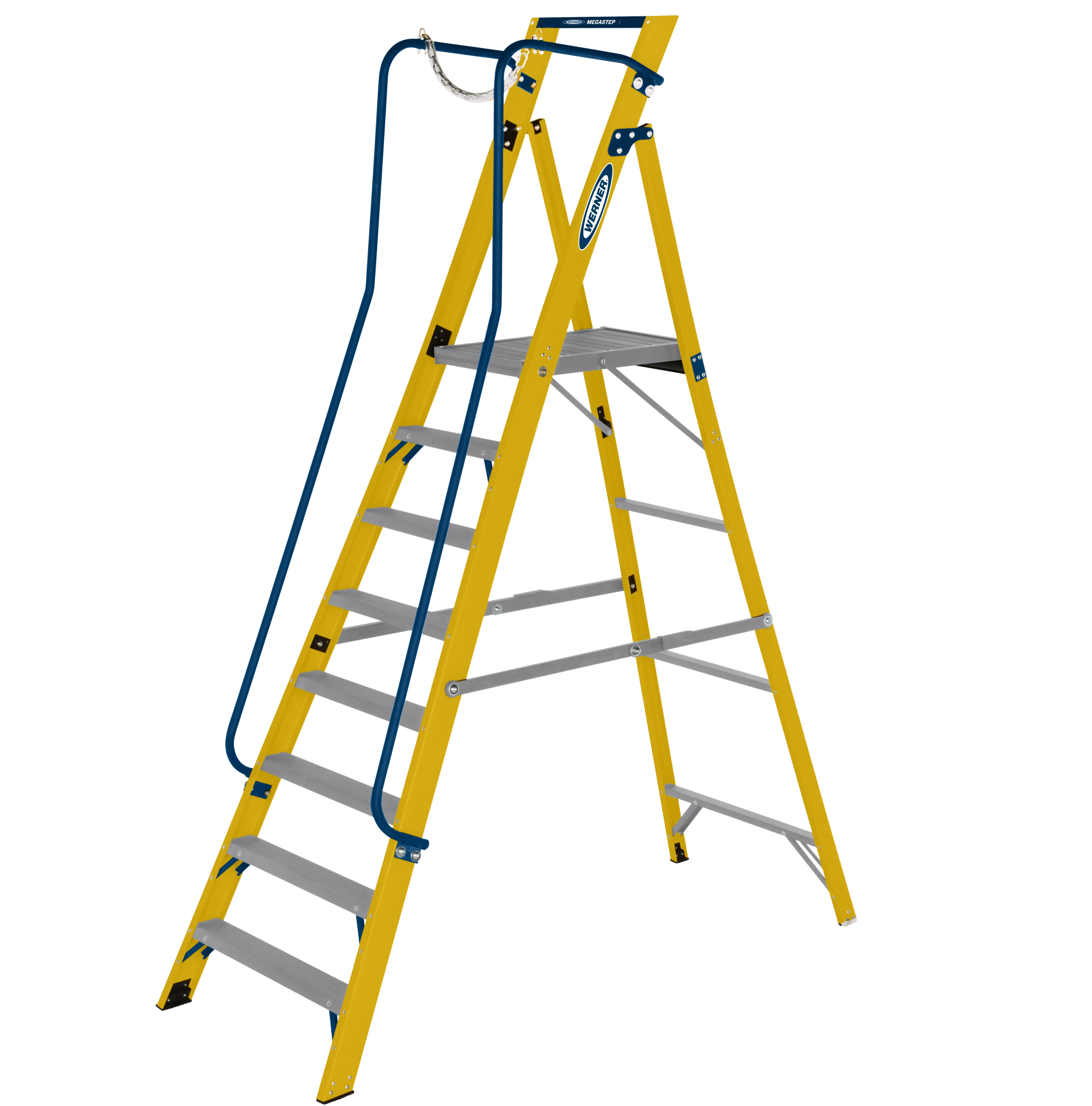 Werner Megastep Platform Ladder 8 Tread