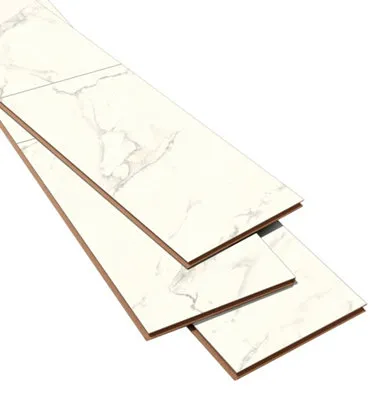 Elegance White Marble Tile Effect Laminate Flooring 2.53m²