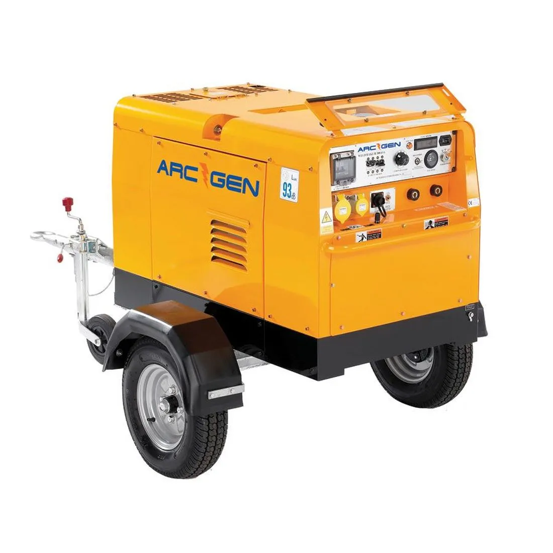 Welder Generator 300A Road Tow