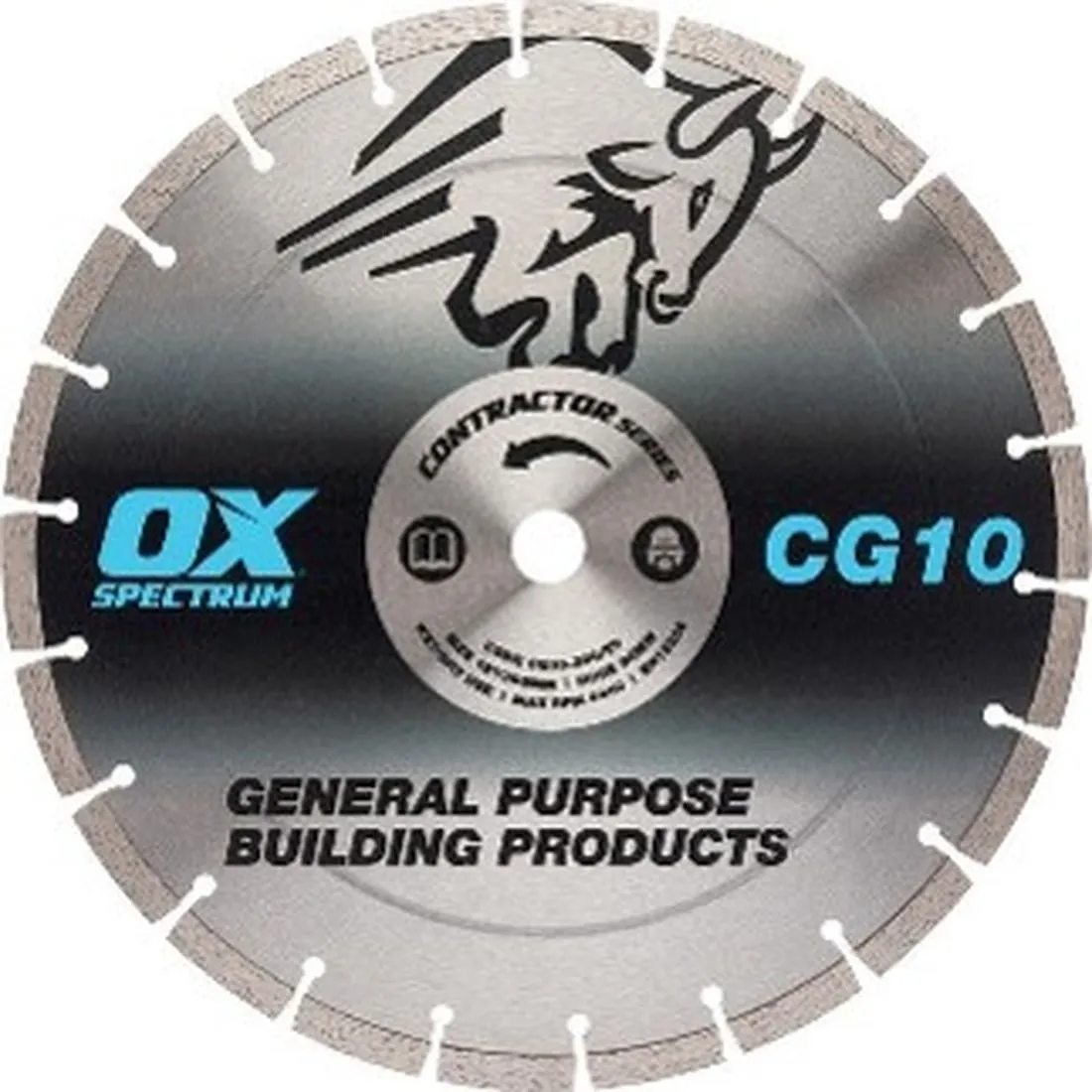 Ox Spectrum CG10-300-20 Contractor Diamond Blade 10mm General Purpose 300/20mm