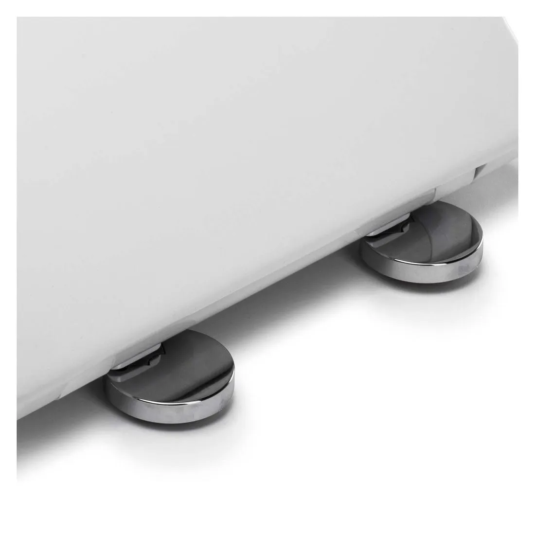 Croydex Eyre Flexi Fix Soft Close D-Shape Toilet Seat