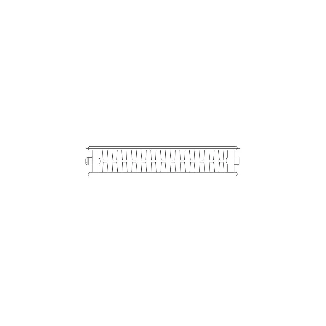Type 22 Double Radiator Height 600mm