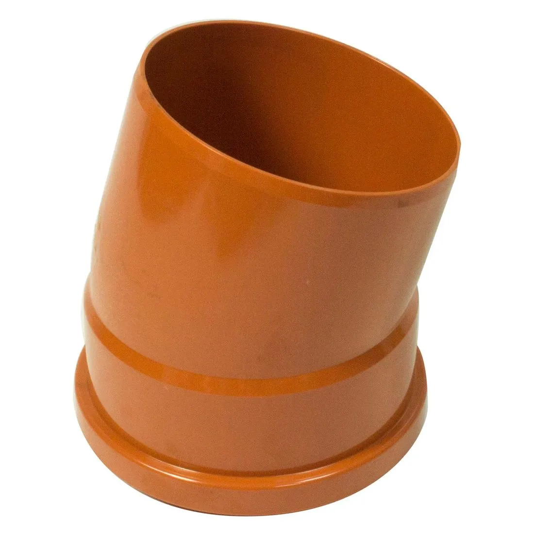 FloPlast 110mm Underground 15 Degree Single Socket Bend