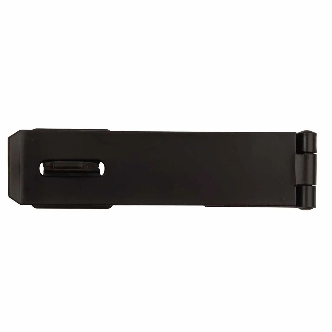 Safety Hasp and Staple 152mm Black Japanned