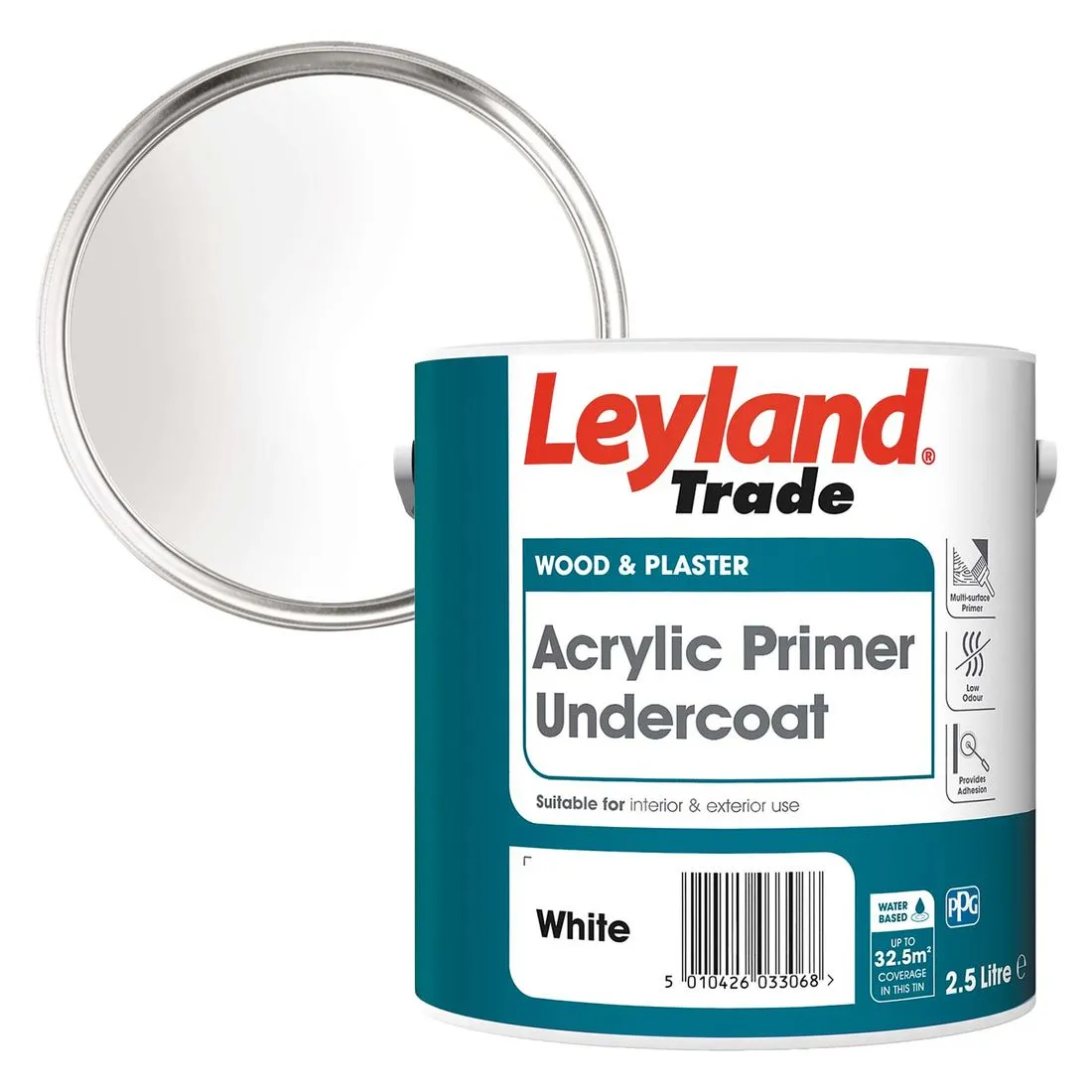 Leyland Primer/Undercoat Acrylic White
