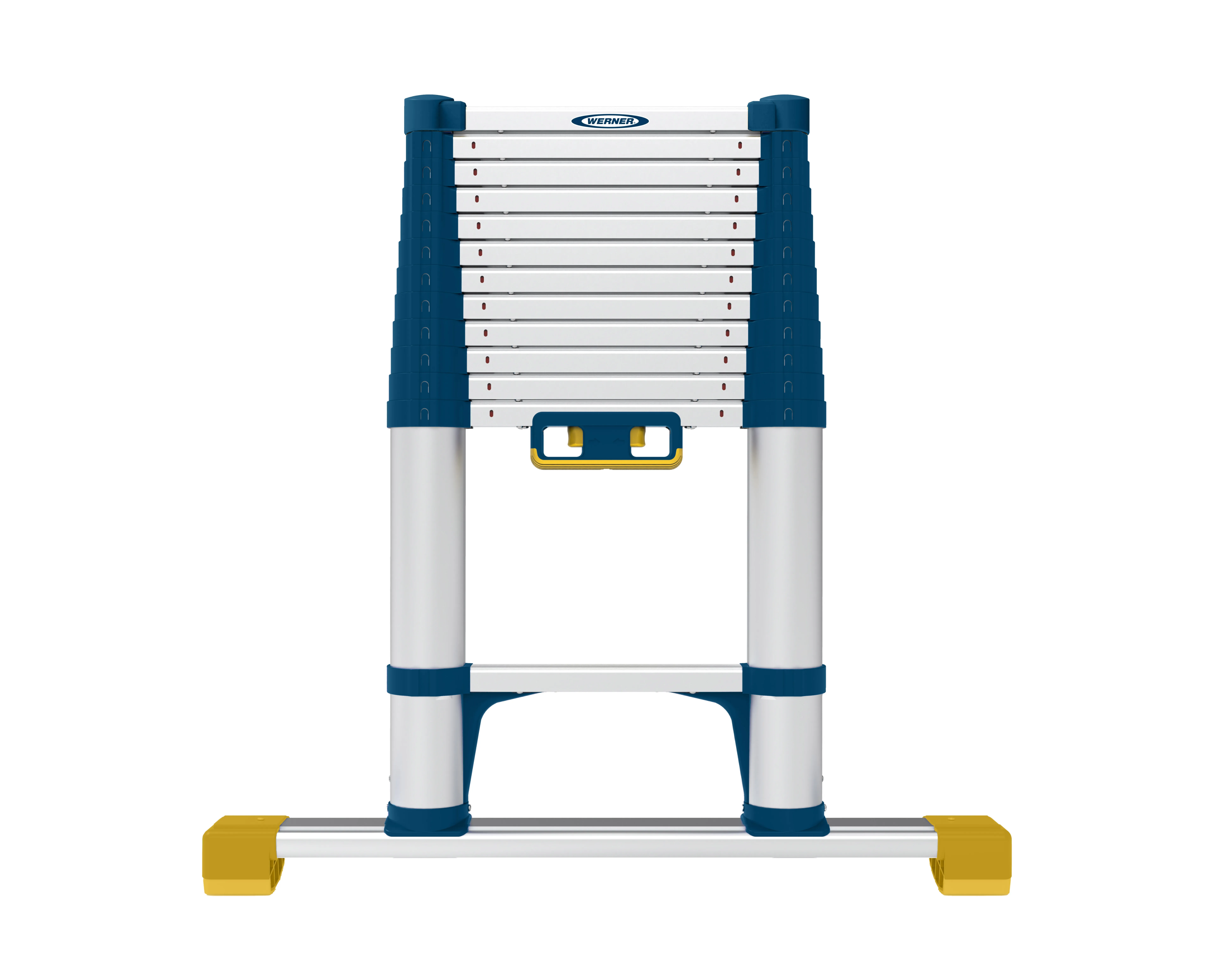 Werner Telescopic Soft Close Extension Ladder 3.8m