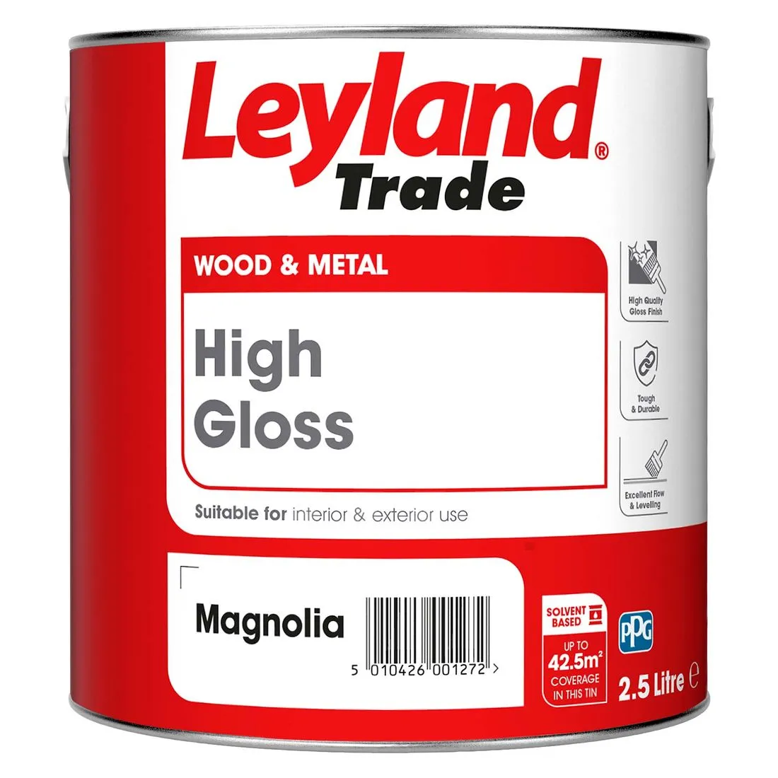 Leyland High Gloss Magnolia