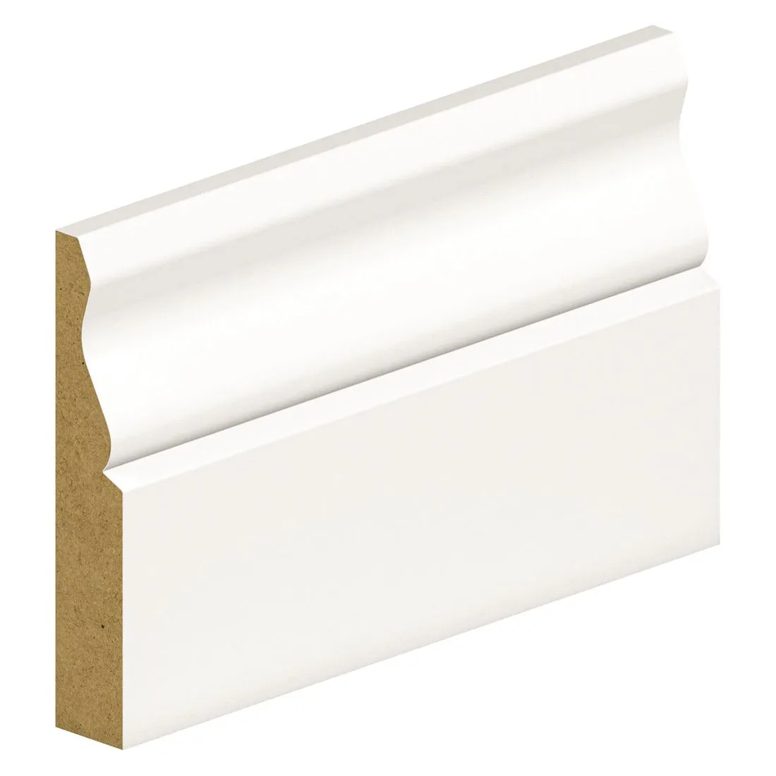 Primed MDF Ogee Skirting 144 x 18 x 4200mm