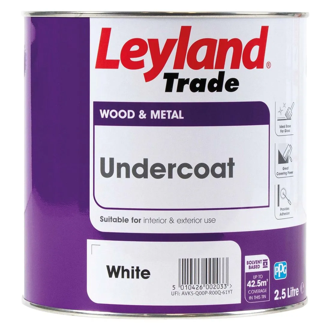 Leyland Trade Undercoat White 2.5L