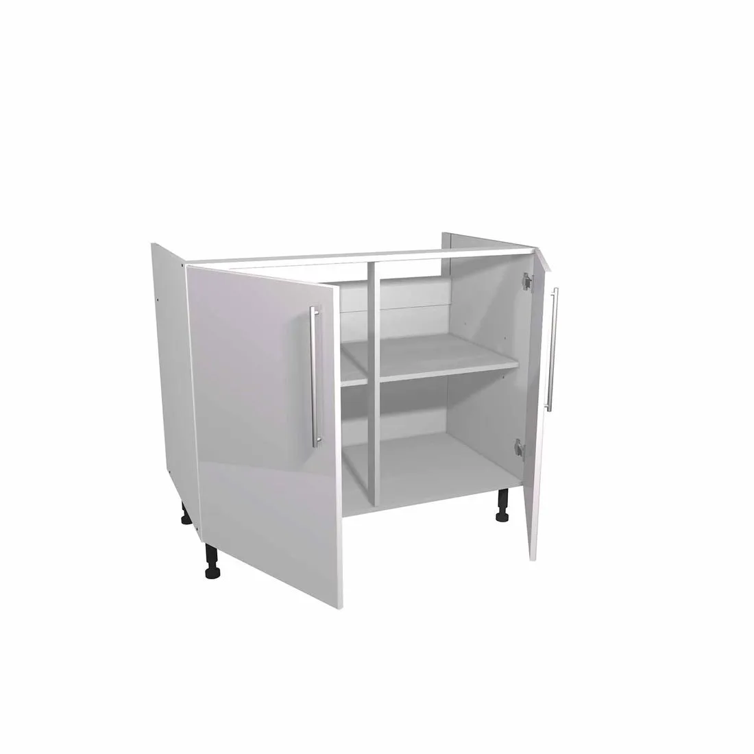 Paris White 1000mm Base Unit