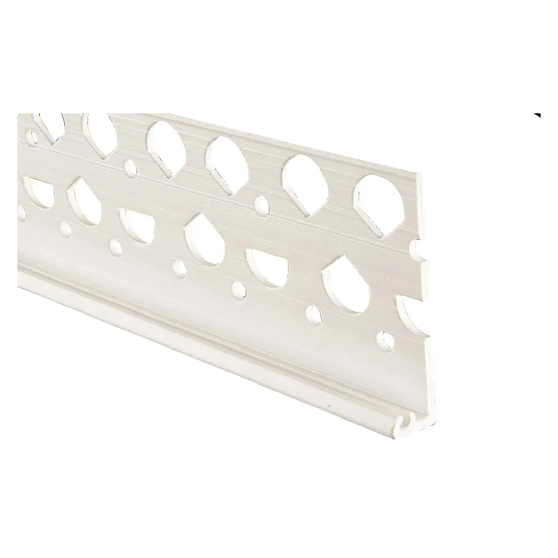 11mm White PVC Stop Bead