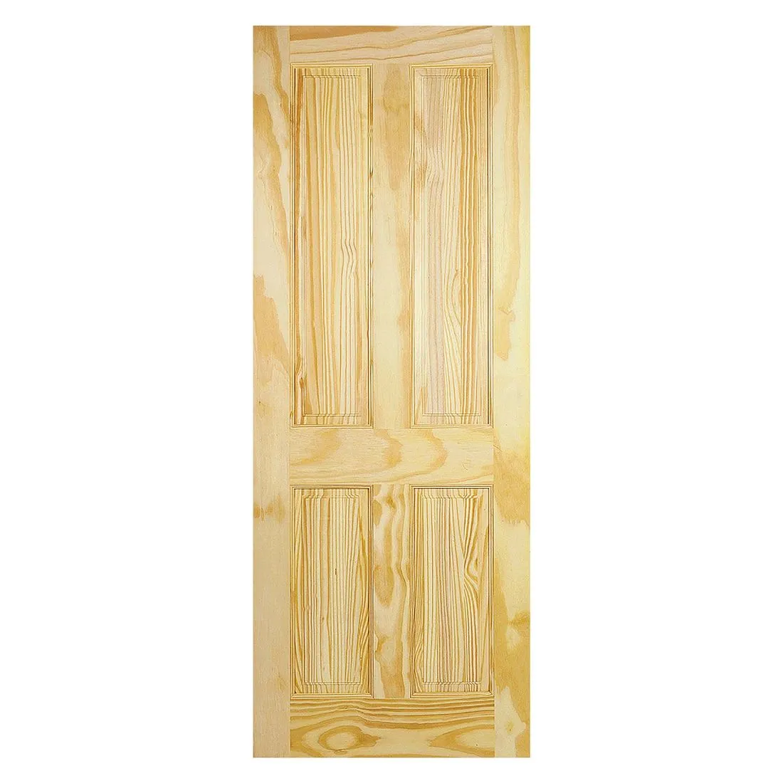 Clear Pine Internal Door 4 Panel