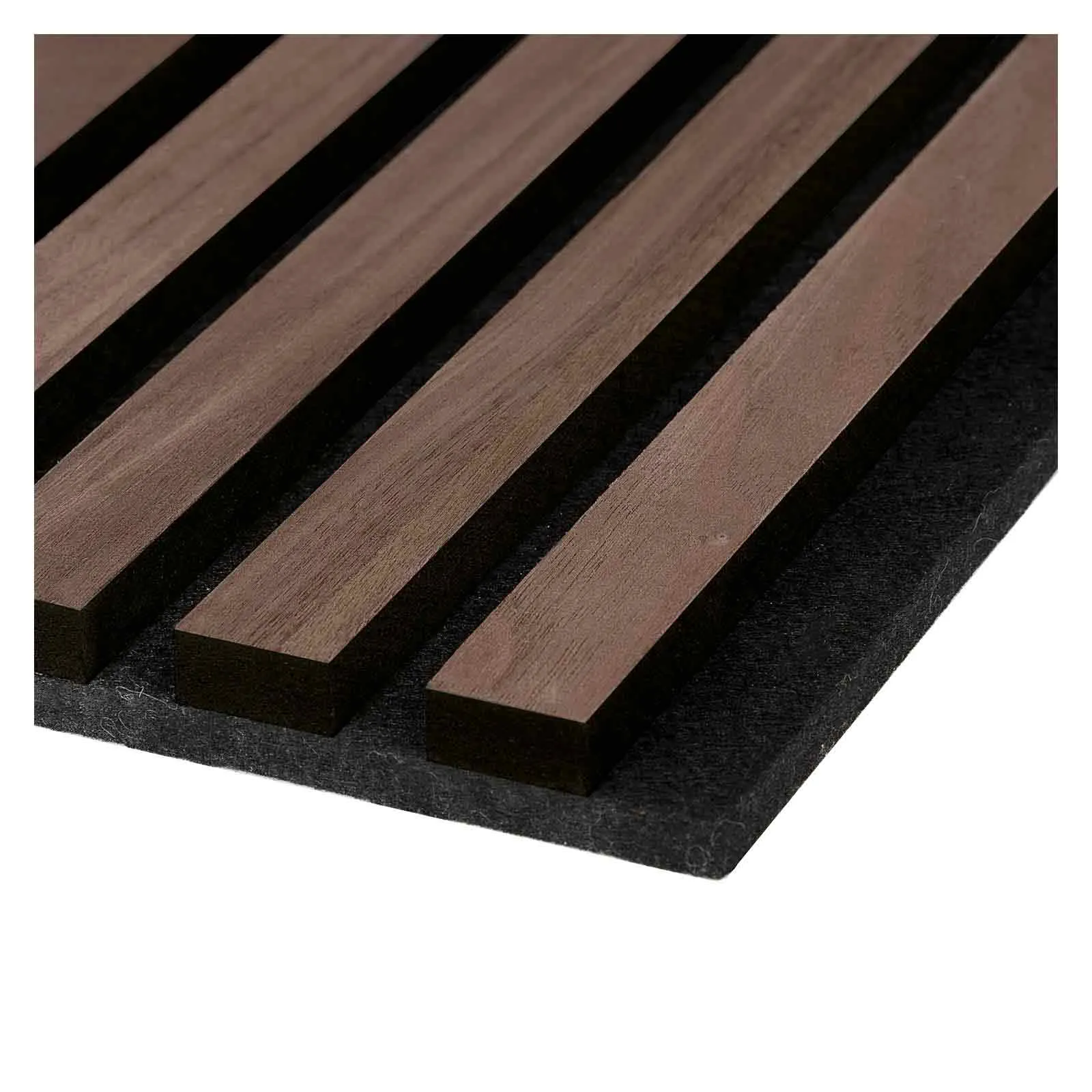 Premium Walnut Acoustic Panel 2440 x 605 x 22mm