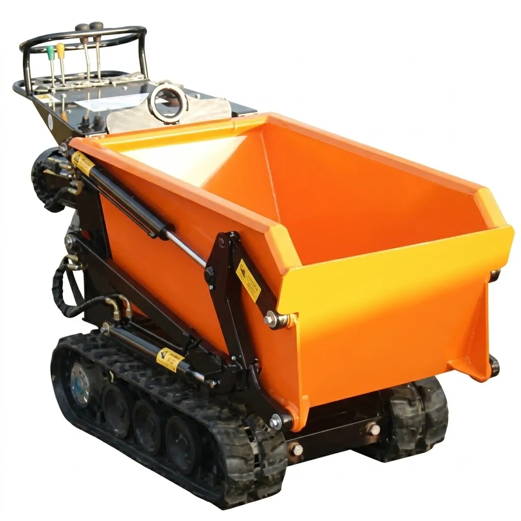 Mini High Lift Tracked Dumper 0.5T