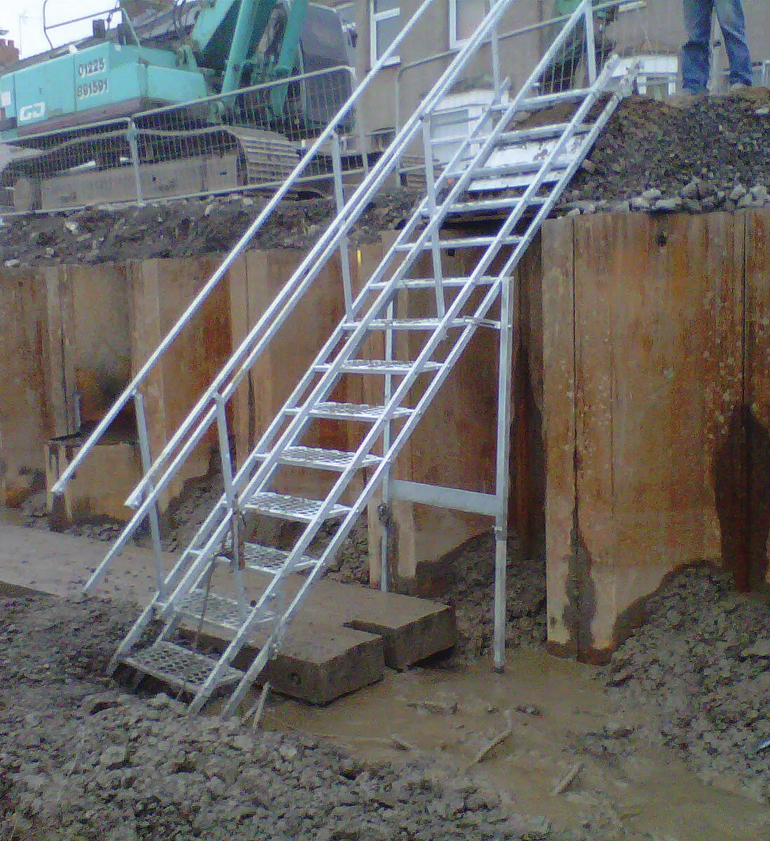 Temporary Site Staircases