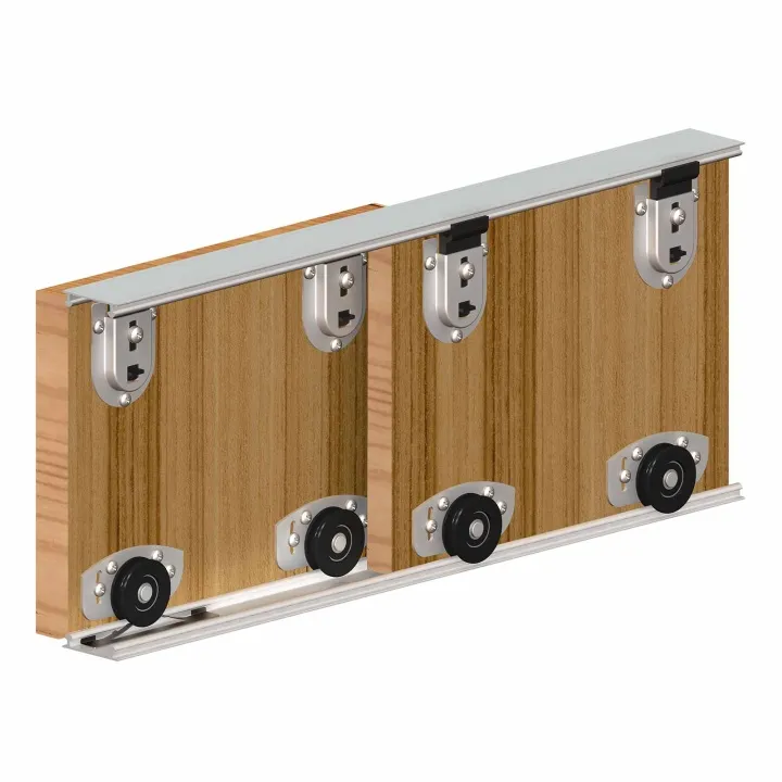 Ares2 Sliding Door Track 1800Mm For 2 Doors