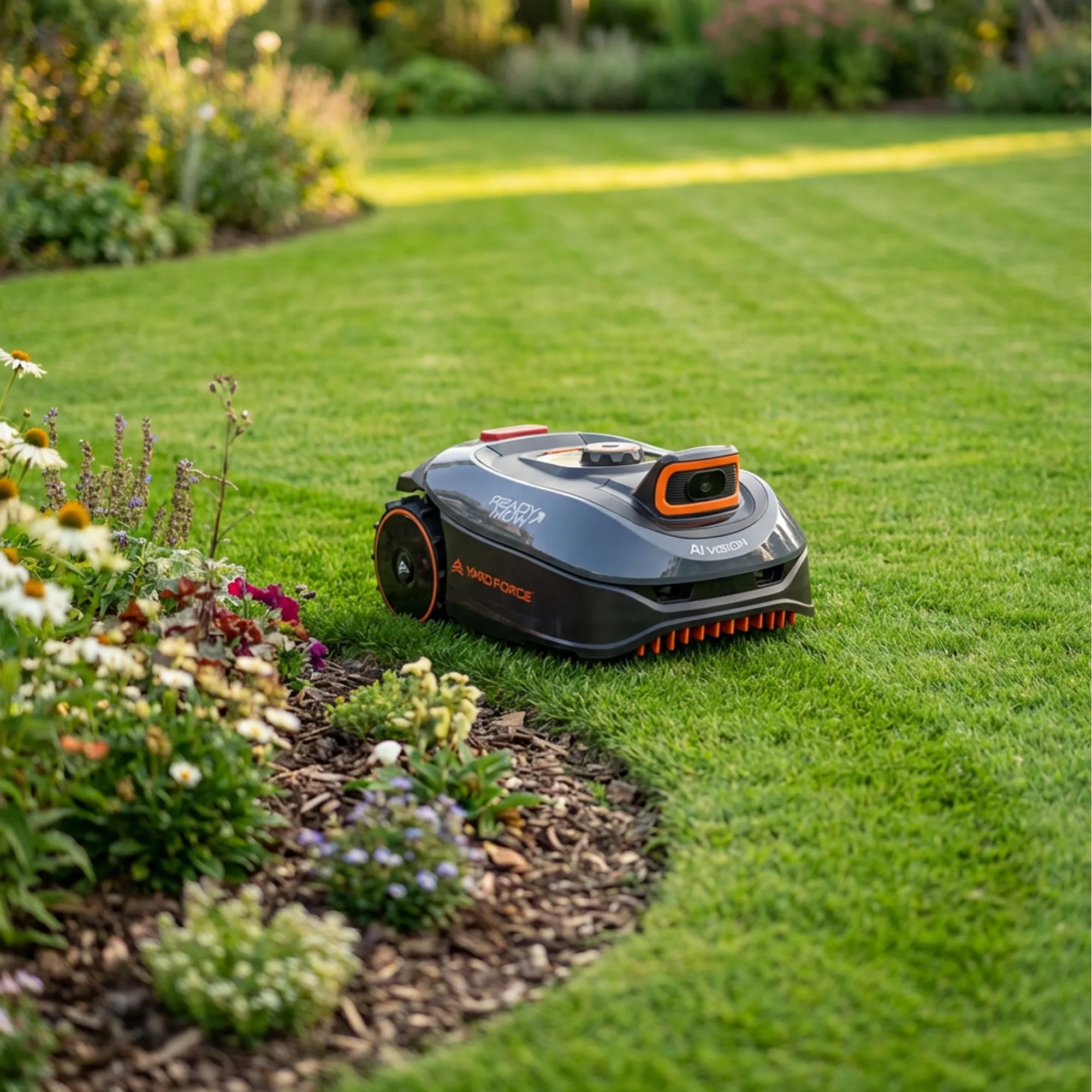 Yard Force i600 iVISION Drop & Go Boundary-Free Robotic Lawnmower Medium Lawns up to 600m²