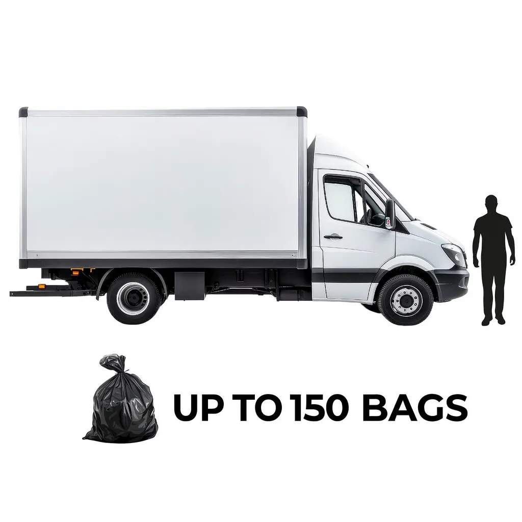 22 Yard Man and Van Rubbish Clearance - Max 1500kg