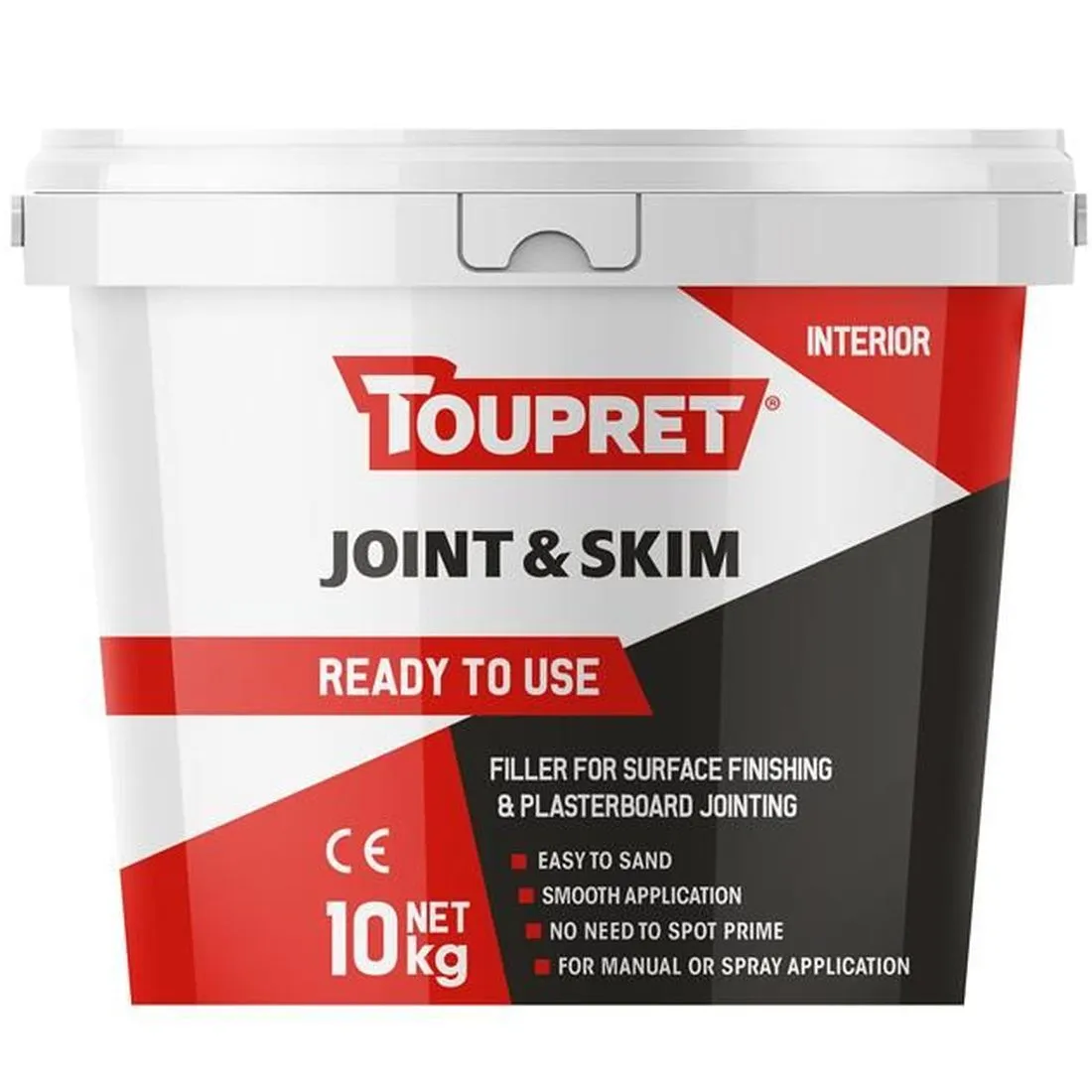 Toupret Ready To Use Joint & Skim 10kg