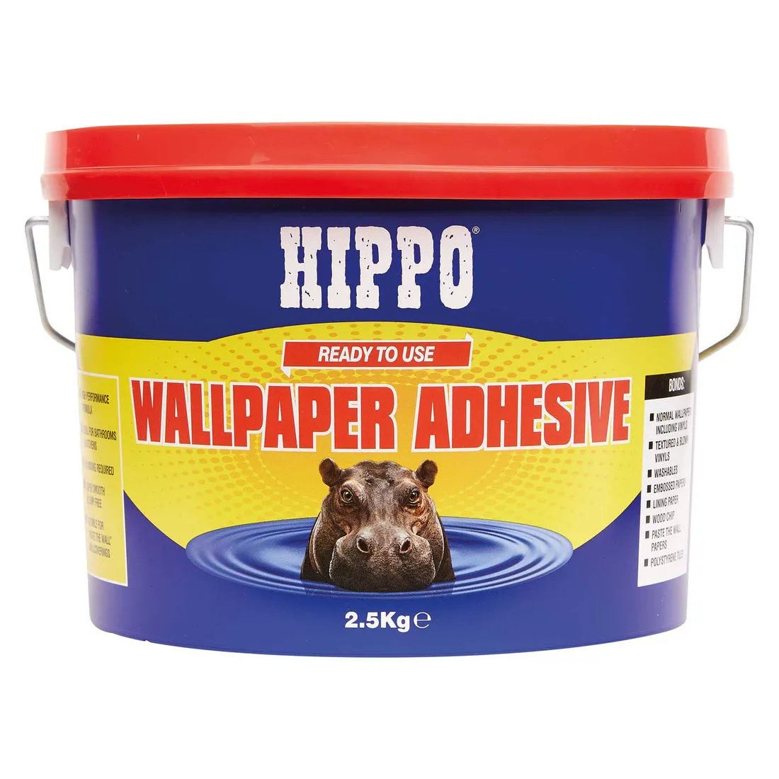 Hippo Ready To Use Wallpaper Adhesive 2.5kg