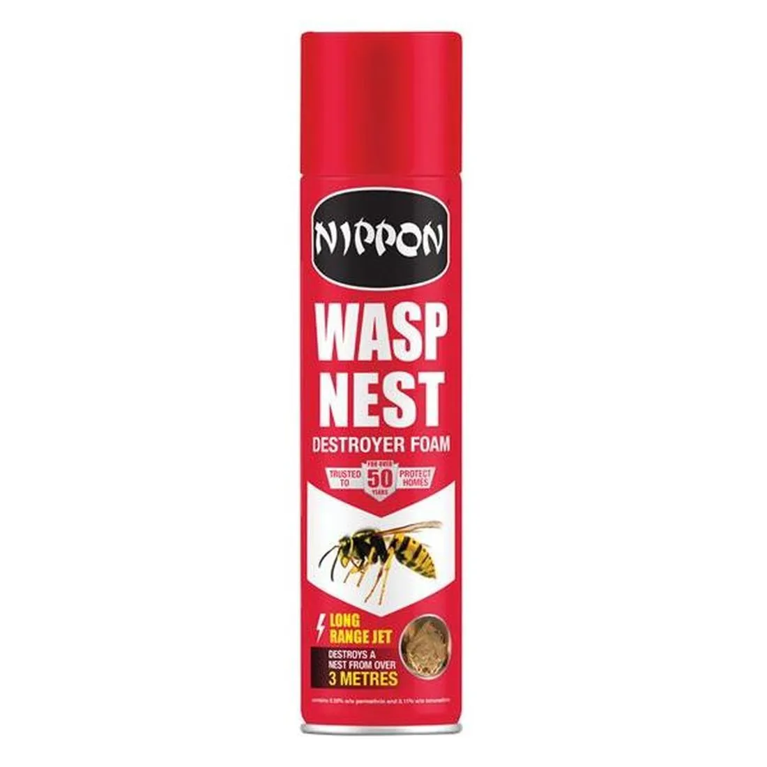 Vitax Nippon Wasp Nest Destroyer Foam 300ml