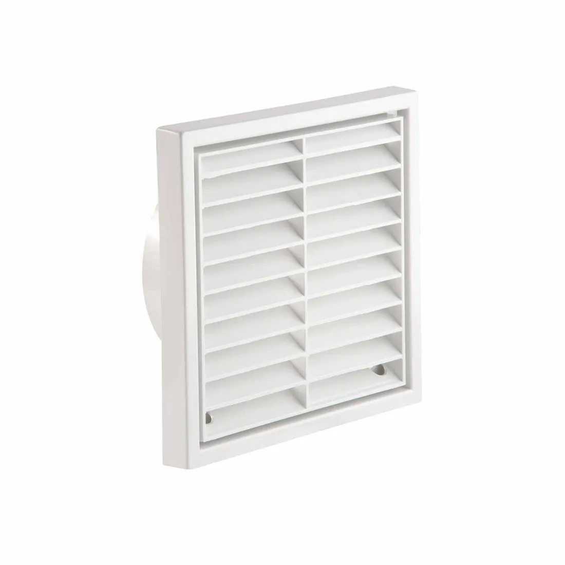 Manrose Louvre Grille Dual Duct Fittings 100mm